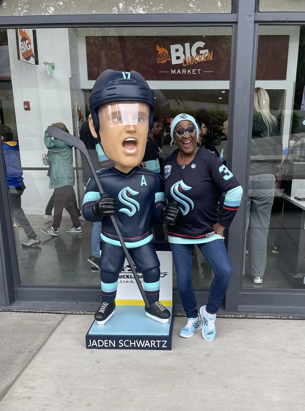M.L. Goodlow, life beyond the rink